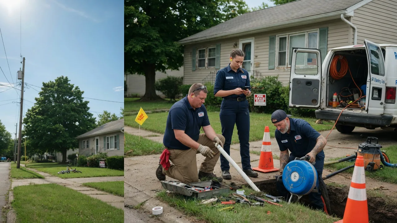 Sewer Line Repair in New Germantown, PA near me